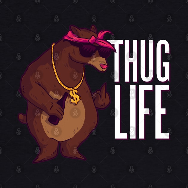 BEAR THUG LIFE by madeinchorley